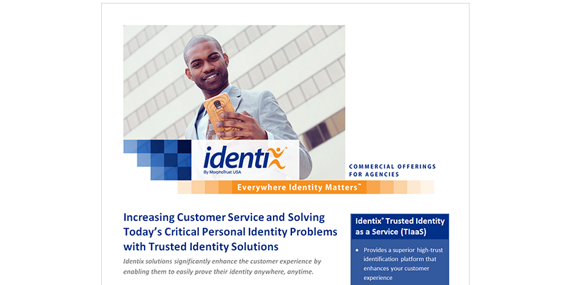 Sales handout in Word template