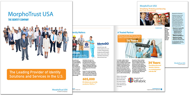 Company brochure - after redesign by Julia